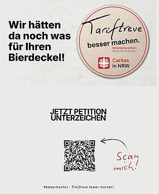 Flyer Caritas NRW